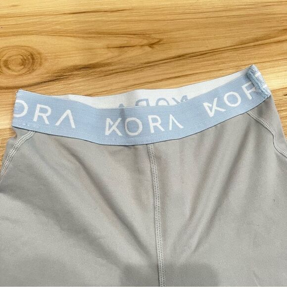 Kora Grey and Blue Leggings Women’s Small - Picture 3 of 4